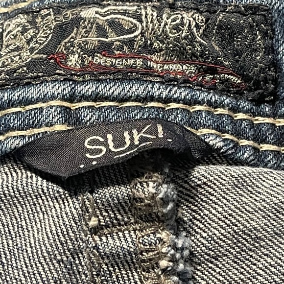 SILVER JEANS CO. SUKI LOW RISE BOOTCUT SIZE 25 - Picture 15 of 15